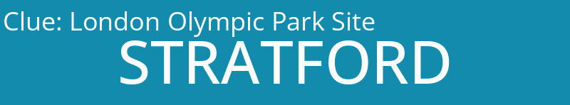 London Olympic Park Site