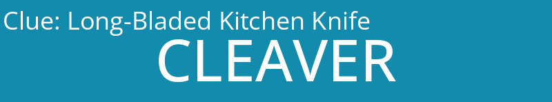 Long-Bladed Kitchen Knife