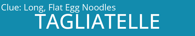 Long, Flat Egg Noodles