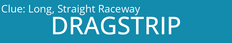 Long, Straight Raceway