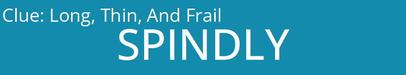 Long, Thin, And Frail