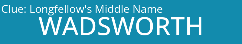 Longfellow's Middle Name