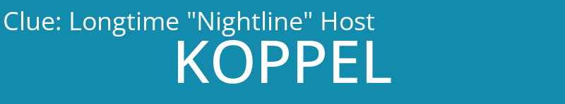 Longtime "Nightline" Host