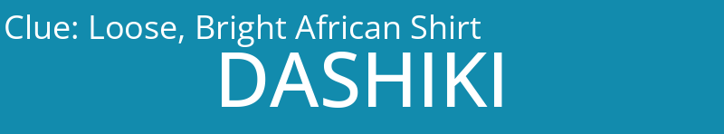 Loose, Bright African Shirt