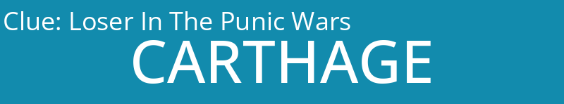 Loser In The Punic Wars 
