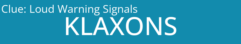 Loud Warning Signals