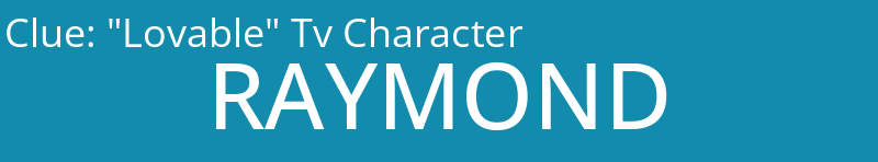 "Lovable" Tv Character