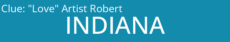 "Love" Artist Robert