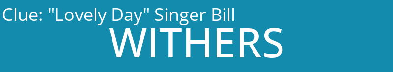 "Lovely Day" Singer Bill