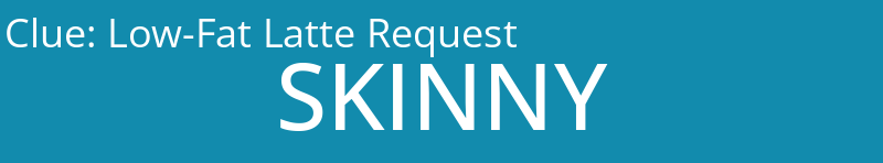 Low-Fat Latte Request