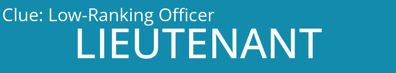 Low-Ranking Officer