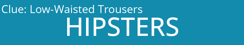 Low-Waisted Trousers