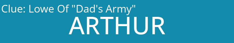 Lowe Of "Dad's Army"