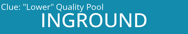 "Lower" Quality Pool