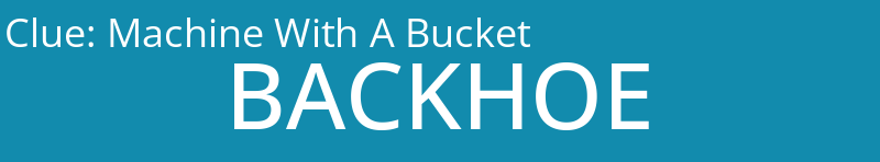 Machine With A Bucket