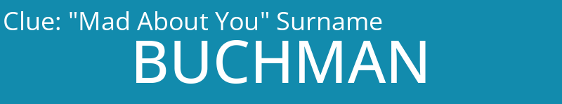 "Mad About You" Surname