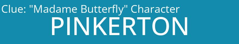 "Madame Butterfly" Character