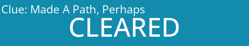 Made A Path, Perhaps