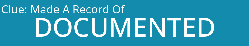 Made A Record Of