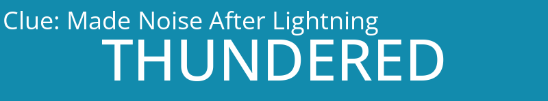 Made Noise After Lightning