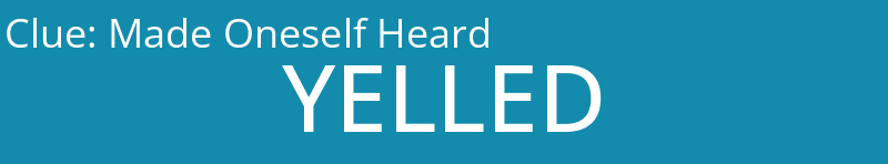 Made Oneself Heard