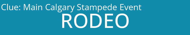 Main Calgary Stampede Event