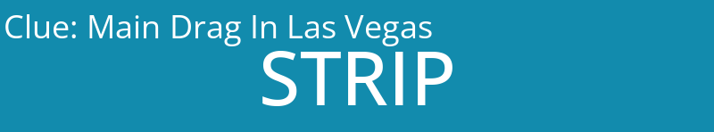 Main Drag In Las Vegas