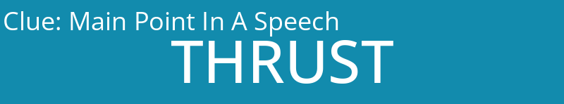 Main Point In A Speech