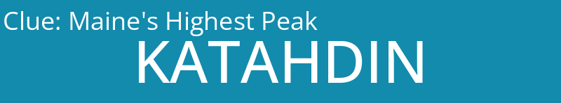 Maine's Highest Peak