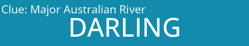 Major Australian River