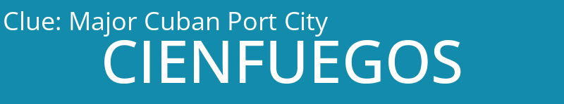 Major Cuban Port City