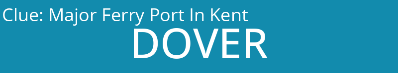 Major Ferry Port In Kent