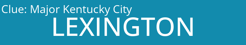 Major Kentucky City