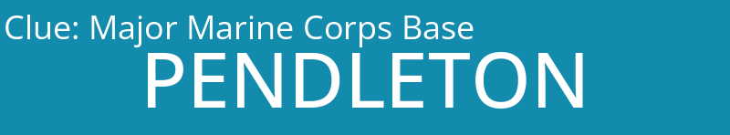 Major Marine Corps Base