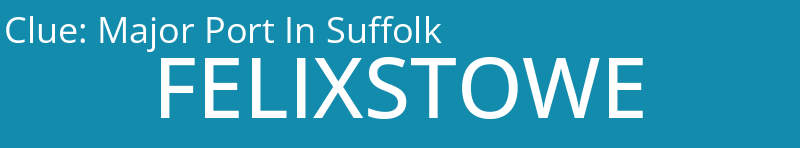 Major Port In Suffolk