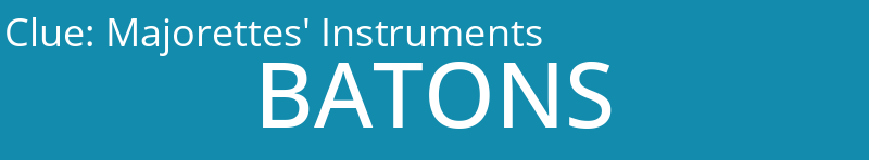 Majorettes' Instruments