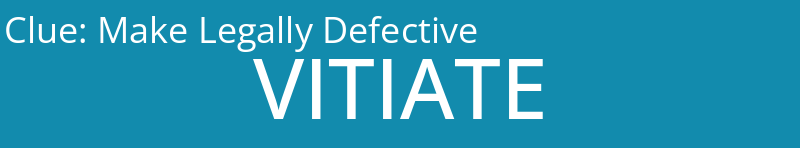 Make Legally Defective