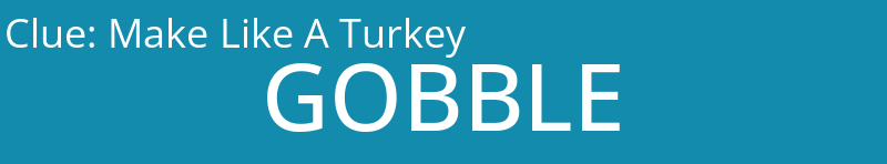 Make Like A Turkey