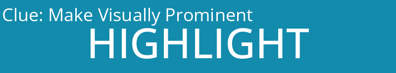 Make Visually Prominent
