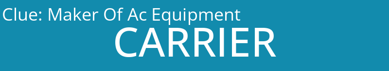 Maker Of Ac Equipment