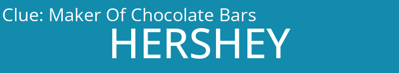 Maker Of Chocolate Bars