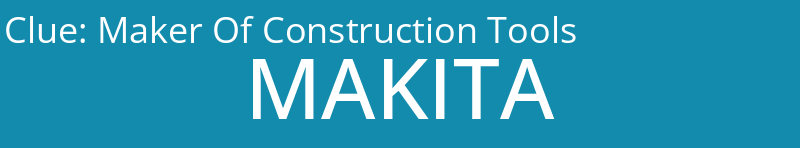Maker Of Construction Tools