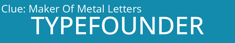 Maker Of Metal Letters