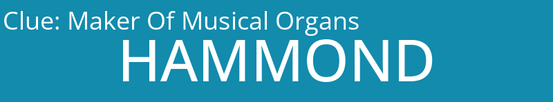 Maker Of Musical Organs