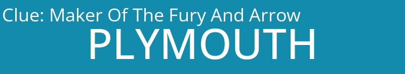 Maker Of The Fury And Arrow
