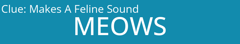 Makes A Feline Sound
