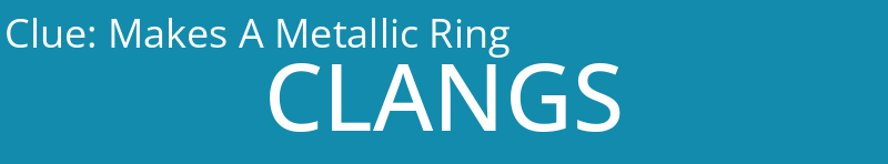 Makes A Metallic Ring