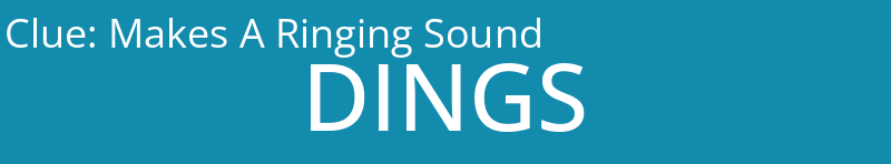 Makes A Ringing Sound