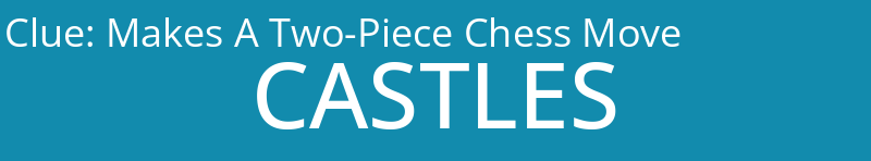 Makes A Two-Piece Chess Move