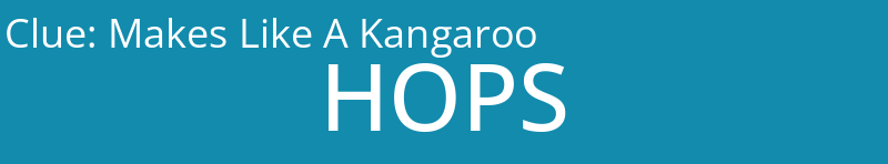 Makes Like A Kangaroo